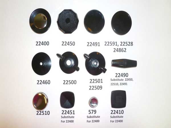Replacement Knobs For World's Finest KT17ULTRA Cookware Set - Stay-Cool Bakelite Knobs With Whistle Vent